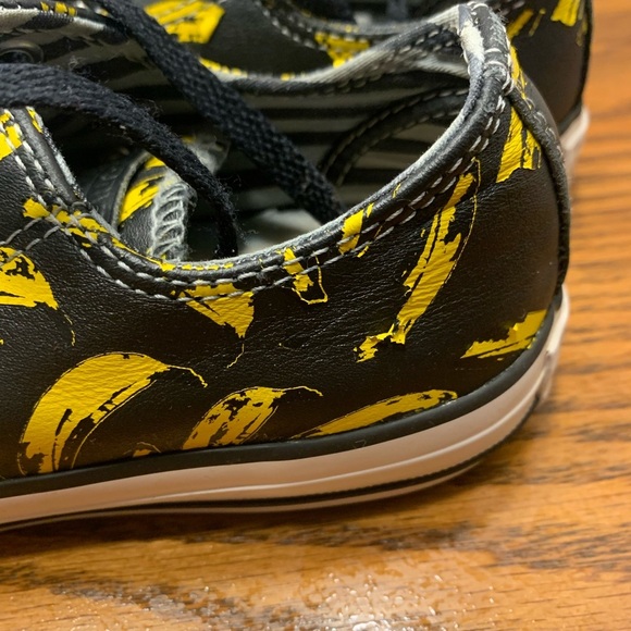 Converse X Andy Warhol Leather Banana Low Rare Women’s Size 6 Men’s Size4 - Picture 8 of 10